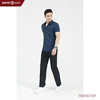 Áo Sơ Mi Thô Cộc Tay Nam Túi Ngực T3321C1729 - GENVIET