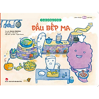 Đầu Bếp Ma - Tranh truyện Ehon Nhật Bản kích thích quan sát cho trẻ từ 3-6 tuổi trở lên - Mọt sách Mogu