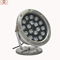 Đèn LED âm nước 18W HALEDCO dạng đễ, bánh xe, âm đất