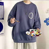 áo Hoodie unisex mặt cười nam nữ kiểu hàn nhiều màu