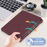 Flip Leather Ultra Slim Protector Case for Fire HD10 plus 2021 with Magnetic