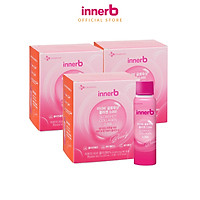Combo 3 hộp nước uống Collagen Vitamin C sáng da InnerB Glowshot (50mlx6)