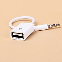 Cáp Chuyển Đổi Jack 3.5mm Sang USB 2.0 - Trắng