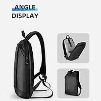 Ba Lô Chống Trộm Chống Nước MARK RYDEN Slim Laptop Backpack Men Thin Back Pack 15.6 inch Work Man Backpack Business Bag Unisex Black Ultralight