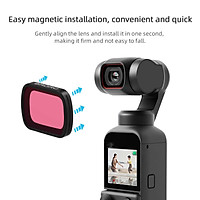 Diving Filter Color Lens Underwater Video Photography for DJI Pocket 2/Osmo Pocket PTZ Camera Accessories