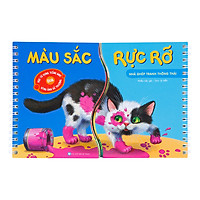 Màu Sắc Rực Rỡ – Học Từ Vựng Tiếng Anh Qua Hình Ảnh Dễ Thương – Nhà Ghép Tranh Thông Thái