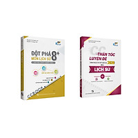 Combo luyện thi thần tốc – đột phá 8+ THPT Quốc gia 2020 môn Lịch sử – NXB ĐHQGHN – Đủ ki