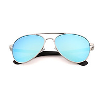 Thời Trang Retro Ổ Hàng Không Bằng Gỗ Kim Loại Nữ Phân Cực Thương Hiệu Thiết Kế Gương Ban Đầu Kính Chống Nắng Cho Nam UV 400