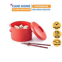 Xửng Hấp Steam It Tupperware, Xửng Hấp Nhựa Nguyên Sinh Đa Năng 2 Tầng, Bộ Memberkit Steam It, Dụng Cụ NHà Bếp Cao Cấp