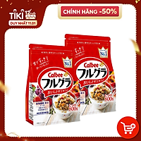 Combo 2 gói Ngũ cốc hoa quả Calbee Furugura Nhật Bản (gói 800g x 2)