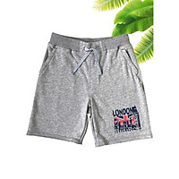 QUẦN SHORT BÉ TRAI CATRIO CHO TRẺ EM TỪ 5 TUỔI ĐẾN 14 TUỔI (20KG ĐẾN 49KG) HÌNH LONDON, VẢI 100% COTTON AN TOÀN, THUỘC BST QUẦN ÁO TRẺ EM CATRIO MÙA HÈ 2021