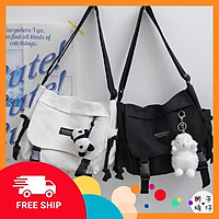 TÚI TOTE ĐEO CHÉO UNISEX NAM NỮ - VẢI DỆT CANVAS