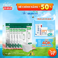 Combo 10 Hộp Khẩu trang Bông Bạch Tuyết KF94 4 lớp trắng (10 cái/hộp)