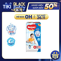 Tã Quần Huggies Dry Gói Đại M54 (54 Miếng) - Bao Bì Mới