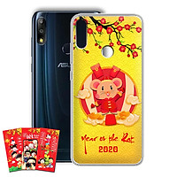 Ốp lưng dẻo cho điện thoại Zenfone Max Pro M2 - 01219 7956 HPNY2020 11 - Tặng bao lì xì Mừng Xuân Canh Tý - Hàng Chính Hãng