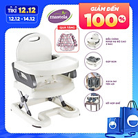 Ghế ngồi dặm cho bé gập gọn, nâng hạ độ cao BPA Free - Mastela 7110 - 7112 - ăn dặm BWL kiểu nhật - tặng áo yếm Mastela