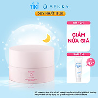Kem Dưỡng Trắng Da Ban Đêm Senka White Beauty Glow Gel Cream 50g
