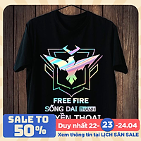 Áo Thun Nam Phản Quang 7 Màu GAME FREE FIRE