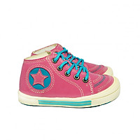 Giày Sneaker Cổ Cao Bé Gái Hồng 1 - 5 Tuổi BG01