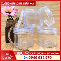 Hủ Nhựa ️ Hủ Nhựa Chiết Mỹ Phẩm Thân Trong Có Lót 20g/30/50g Dùng Chiết Kem, Chiết Bột, Sang Chiết Mỹ Phẩm Du Lịch