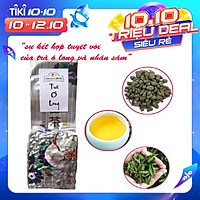Trà Ô Long Sâm Tân Cương Xanh 200 gram - Trà olong tứ quý kết hợp với nhân sâm thượng hạng