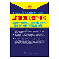 Hướng Dẫn Chi Tiết Thi Hành Luật Thi Đua, Khen Thưởng Và Hoạt Động Bình Xét Danh Hiệu Thi Đua , Hình Thức Khen Thưởng Mới Nhất