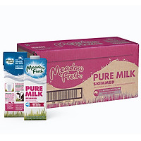 Thùng 12 hộp Sữa tươi tiệt trùng tách béo Meadow Fresh 1L