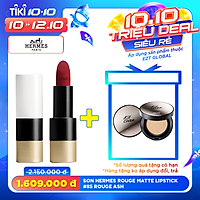 SON HERMES ROUGE MATTE LIPSTICK #85 ROUGE ASH
