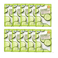 Bộ 10 Loại Mặt Nạ 3D Foodaholic Natural Esence Mask 23ml x10 - Coenzyme Q10