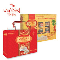 Nước Yến Sào win'sNest Nhân Sâm (6 Lọ x 70 ml / Hộp) thích hợp cho người lớn và người bệnh trong quá trình hồi phục sức khỏe