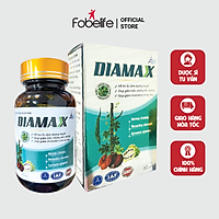 Hỗ trợ giảm đường huyết và giảm cholesterol trong máu DIAMAX - Lọ 60 viên.