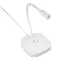 Desktop Computer Microphone USB Wired Microphone 360 Degrees Omnidirectional Condenser Mic Adjustable Neck with Mute