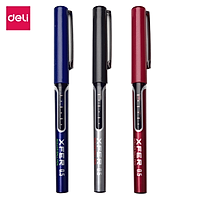 Một hộp Bút bi nước khô nhanh siêu mượt Deli - 0.5mm - Bút kí - Ống bút liền mực - Nhiều màu mực - S657