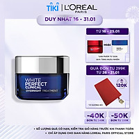 Kem Dưỡng Trắng Mịn Và Giảm Thâm Nám Ban Đêm L'Oreal Paris Aura Perfect Clinical 50ml