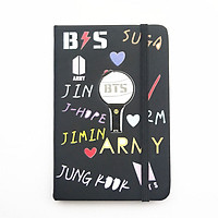 BTS Bangtan Boys BT21 Notebook PU Pocketbook Diary Book School Office Supplies