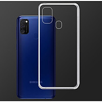 Ốp Lưng Điện Thoại Samsung Galaxy M21 - 01300 - Ốp dẻo trong - Hàng Chính Hãng