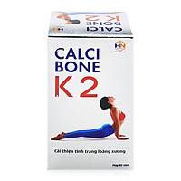 Thực phẩm chức năng Chống loãng xương, thoái hóa khớp, bổ sung Canxi - Calci Bone K2 (Tặng kèm bọt biển rửa mặt cao cấp)