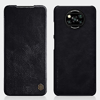 Bao da cho Xiaomi Poco X3 NFC Nillkin Qin - Hàng nhập khẩu