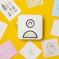 Poooli L1 Pocket Thermal Photo Printer 200dpi Portable BT Wireless Receipt Label Sticker Maker for Work Plan Memo Study