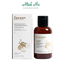 Gel bí đao rửa mặt Cocoon Winter Melon Cleanser 140ml giảm dầu và mụn ẩn, không chứa sulfate