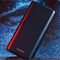 [[ VIDEO - Only 30 minutes to charge 50% of iPhone X battery ]] - Vivan 20000mAh 3 USB port backup battery | 22.5W - 5A Type C port Fast charging QC 3.0 Power Delivery PD - VPB-H20S - Genuine Product