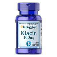 Thực Phẩm Chức Năng - Viên Uống Bổ Sung Vitamin B3 Pp Giảm Mụn, Ngăn Ngừa Nhiệt Miệng, Viêm Da, Chống Lão Hóa Puritans Pride Niacin (100 Viên)