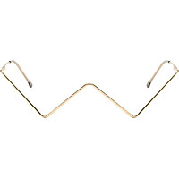 Rhinestone Eye Glasses Frames for Women Diamond Half Frame No Lens Eyewear