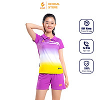Quần Áo Bóng Chuyền Flyer CP Sport Thiết Kế Hiện Đại Cá Tính Màu Tím Nữ Phù Hợp Luyện Tập Thể Thao BC02
