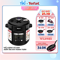 Nồi áp suất điện đa năng Tefal CY601868 - 6 Lít - 15 chức năng - Hàng chính hãng