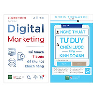 Combo Digital Marketing - Kế Hoạch 7 Bước Để Thu Hút Khách Hàng + Nghệ Thuật Tư Duy Chiến Lược Trong Kinh Doanh