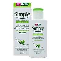 Kem Dưỡng Da Ẩm Cho Da Khô Simple Kind To Skin Replenishing Rich Moisturiser (125ml)