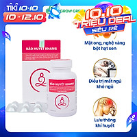 Bộ 3 hộp - Thực phẩm bảo vệ sức khỏe Bảo Huyết Khang - Giúp giảm đau đầu, say tàu xe, lưu thông khí huyết, rối loạn tiền đình, tăng cường trí nhớ
