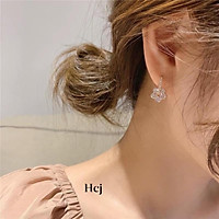 Bông tai nữ bạc ta, Màu Bạc và BẠc Xi VÀng siêu HOT HIT siêu cá tính - Bạc Nomi
