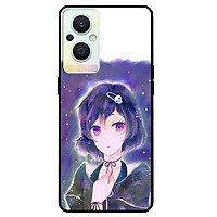 Ốp lưng dành cho Oppo Reno7 Z 5G / A96 5G / OnePlus Nord N20 5G - Nàng Anime Mắt Tím